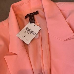 Forever 21 pink blazer dress. SIZE LARGE. Brand new with tags, never worn.